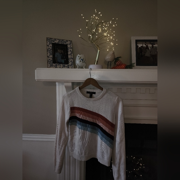 Forever 21 Sweaters - Striped Multicolor Sweater FOREVER 21